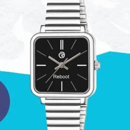 REBOOT Men Stainless Bracelet Style Analogue Watch sh_New190_151 Black Designer Square-picture-38