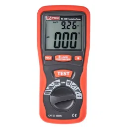 RS PRO RS5500 Insulation Tester, 250V Min, 1000V Max, 2000MΩ Max, CAT III 1000V - RS Calibration Model No 1231955-picture-27
