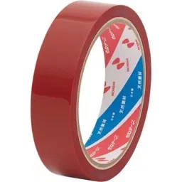 NICHIBAN Cellophane Tape Colored Type Red 24 mm x 35 m, CT430 (Pack of 5 Roll) image 3