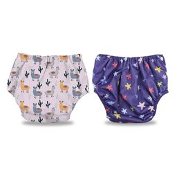 Chinmay Kids Baby Swim Diaper Waterproof Reusable Leakproof Adjustable Infant Pool Pant Boys And Girls Swim Diaper- Blue White-picture-45