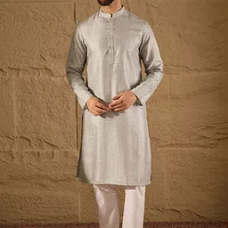 Anouk Men Regular Kurta with Pyjamas image 2
