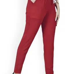 KASHMIRI QUEEN Women Pack Of 2 Mid-Rise Track Pants image 4