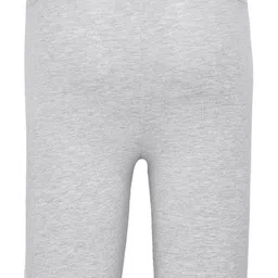 Charm n Cherish Pack Of 2 Solid Cycling Shorts - Grey image 4