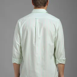 Louis Philippe Sport Men Slim Fit Vertical Striped Casual Shirt image 5