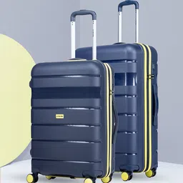 Stony Brook by Nasher Miles Saturn Set Of 2 Textured Trolley Bags-picture-15