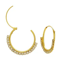 DZINETRENDZ Circular Hoop Earrings image 2