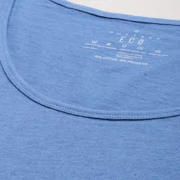 Huetrap Men Blue T-shirt image 2