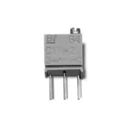 TT Electronics 2 kΩ Through Hole Tri mmer Potentiometer 0.25 W @ 85 °C Top Adjust TT ElectronicsBI 64, 64YR2KLF (Pack of 50)-picture-24