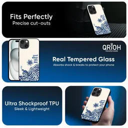 QRIOH Floral Printed iPhone XR Back Case Mobile Accessories image 4