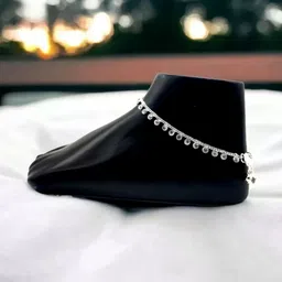 AamNa Enterprises Set Of 2 Stones-Studded & Beaded Anklets image 5