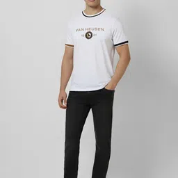Van Heusen Sport Men Typography Printed T-shirt image 3