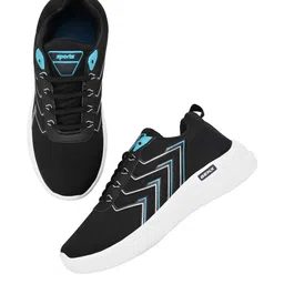 ZENG Men Black Sports Shoes image 5