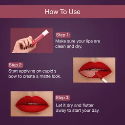 Hilary Rhoda Matte Trap Liquid Lipstick- 5ml- Ping Me Up image 4