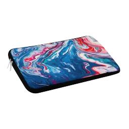 macmerise Liquid Neoprene Laptop Sleeve for 13 Inch Laptop (Water Resistant, Funk Blue)-image-83