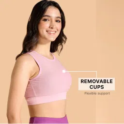 Kica Women High Impact And Full Coverage Mesh Sports Bra image 2