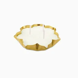 GIVA Gold -Toned Scented Lead-Free Wick Floral Shaped Candle image 5