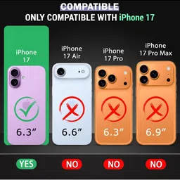 Luxury Kase Solid Printed iPhone 17 Back Case Mobile Accessories image 2