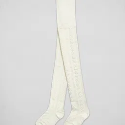 The Sandbox Clothing Co Pack Of 2 Heart Printed & Design Stockings - Black & Off White image 2