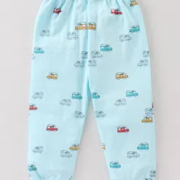 Mini Donuts 100% Cotton Interlock Knit Full Length Lounge Pants Vehicle Print Pack of 3 - Multicolour image 4