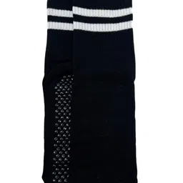 Mint & Oak Women Stripped and Grip Calf Length Socks-image-7