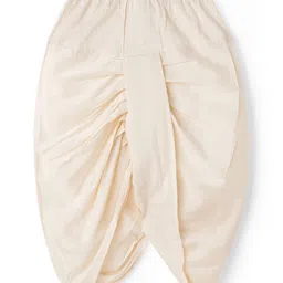 EARTHY TOUCH Viscose Woven Full Sleeves Kurta Dhoti Set With Floral Print - Teal Blue image 5