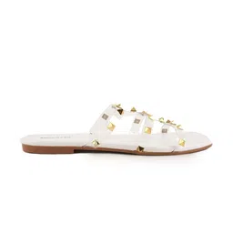 MOZAFIA Women Embellished Open Toe Flats-picture-42