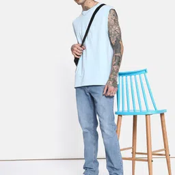 roadster TheRoadster Life Co. Men Slim Fit Light Fade Stretchable Jeans image 2