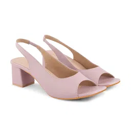 JM Looks Ethnic Block Sandals image 3