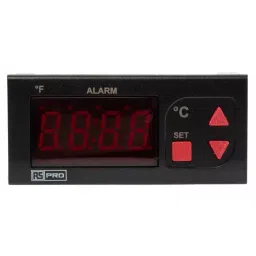 RS PRO Temperature Indicator Panel Mount 77x35 mm 1 Input 24 V AC/DC, 1241076-picture-38
