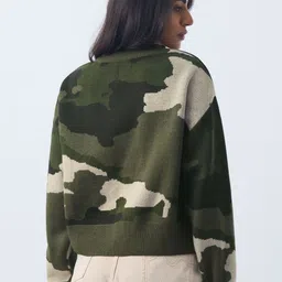 The Souled Store Women Printed Pullover image 3