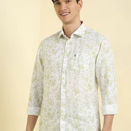 Allen Solly Slim Fit Floral Printed Spread Collar Casual Shirt image 3