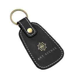 Art Avenue Printed Stylish Leather Keychain image 1