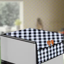 The Furnishing Tree White Plastic Refrigerator Cover-picture-25