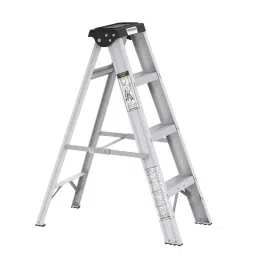 YOUNGMAN 2 Step Aluminium Single Side Self Supporting Ladder 300 mm Max Standing Height, 8134 image 4