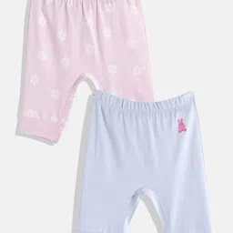 United Colors of Benetton Infant Girls Set of 2 Pure Cotton Leggings-picture-9