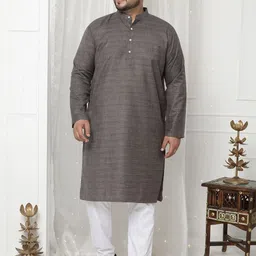 John Pride Men Regular Kurta with Pyjamas-image-97