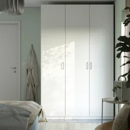 ikea pax / forsand Wardrobe combination, white/white, 150x60x236 cm image 2