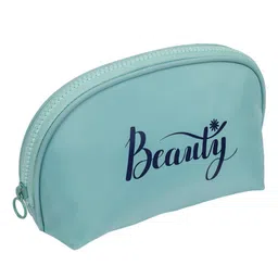 QIPS Round Beauty Cosmetic Pouch -Turquoise-picture-15