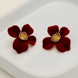 Anouk Floral Studs Earrings image 2