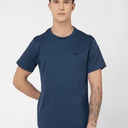 TENHEM Mercerised Interlock Men Brand Logo Printed Regular Fit Pure Cotton T-shirt-picture-55
