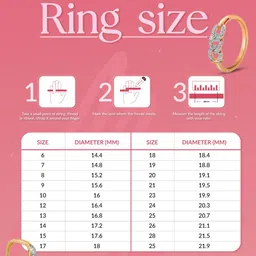 Mia by Tanishq 14KT Finger Ring Diamond image 3