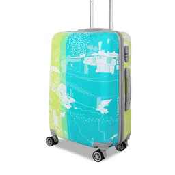 Polo Class Set of 2 Green Travel Trolley Bag image 3