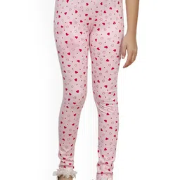 BAESD Girls Printed Pure Cotton Ankle Length Leggings-picture-57