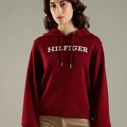 Tommy Hilfiger Women Europe Printed Hooded Sweatshirt-image-28