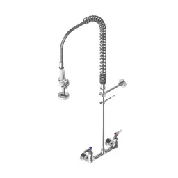 Aluids Pre-Rinse Unit 1.42 GPM 8″ Center Wall Mount C8198 image 2