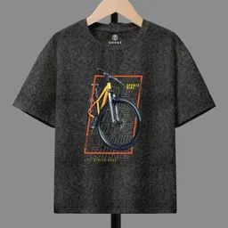 CODEZ Boys Pack Of 3 Graphic Printed Round Neck T-shirt image 5
