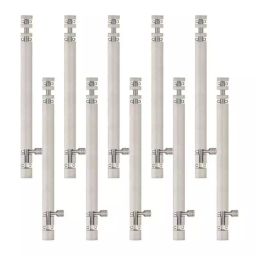 Atom 304.8 mm (12 Inch) Aluminium SS Finish Tower Bolt TB002-304.8 mm (12 Inch)-SS-110 (Pack of 10)-picture-38