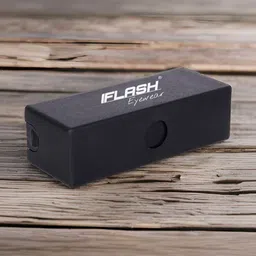 FUNGLASSES Unisex Black Lens & Gold-Toned Square Sunglasses with image 3