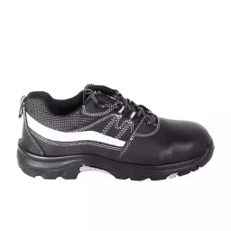 Allen Cooper Steel Toe Safety Shoes Low Ankle PU Sole Size 5 UK/India Black, AC-1425-image-62