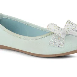 Bubblegummers Girls Embellished Slip-On Casual Ballerinas with Bows image 2